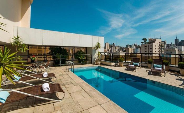 Jardins Transamerica By Mob Inn - Piscina - Academia - Ac - Wifi - Vaga São Paulo Exteriér fotografie